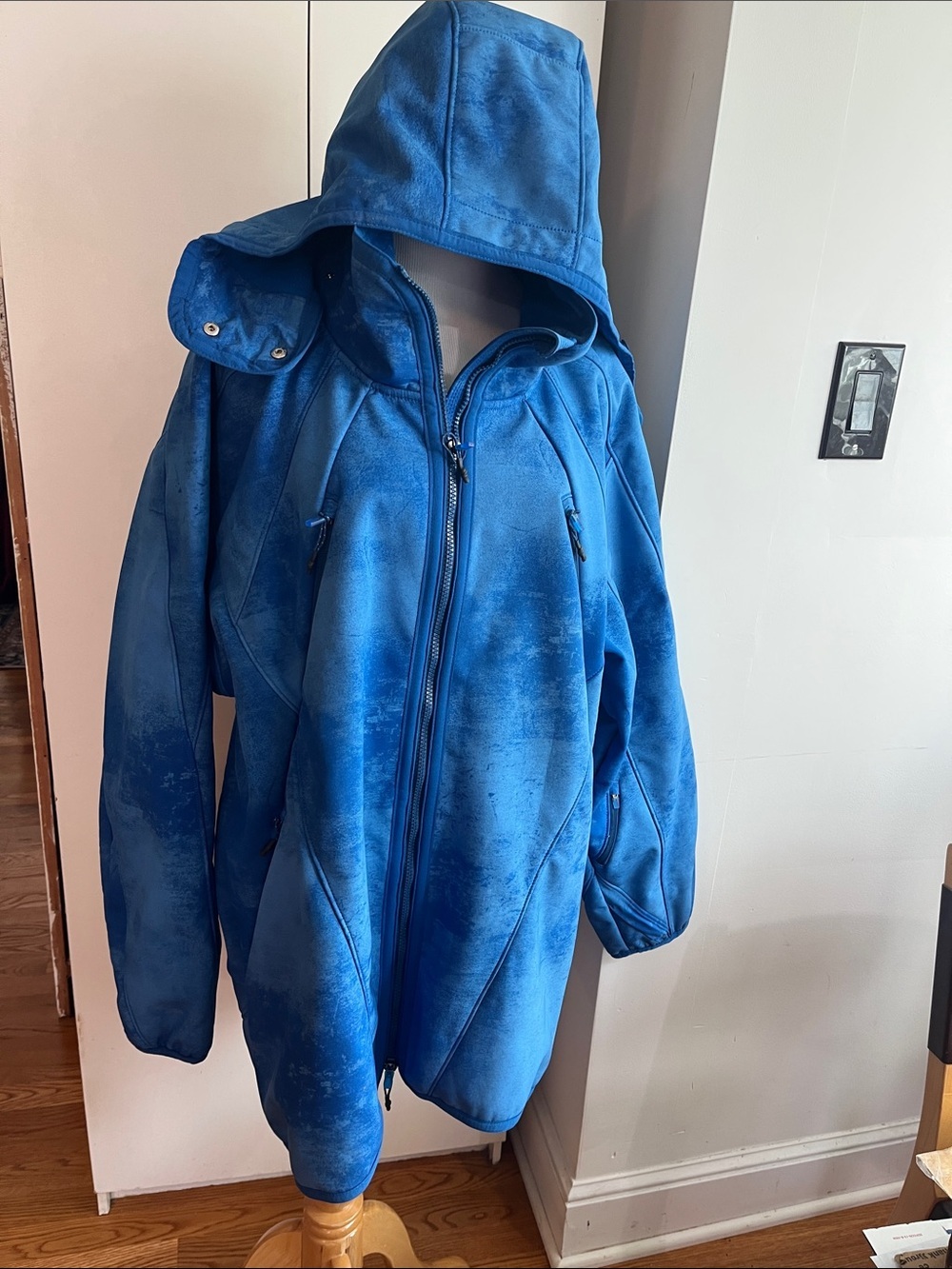 Free People Canyon Crushin Jacket in Blue Size XL NWT